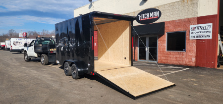 New 7 x 14 Look ST DLX Cargo Blackout Package 7k****Aluminum Wheels