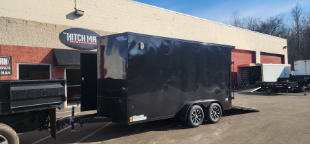New 7 x 14 Look ST DLX Cargo Blackout Package 7k****Aluminum Wheels