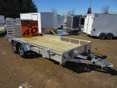 New 2026 Quality Steel and Aluminum Simplicity Utility Trailer