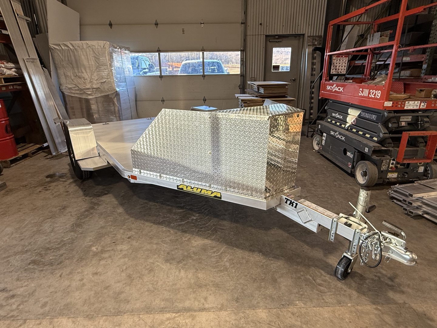 New 2027 ALUMA 63" x 11'5 Trike Trailer