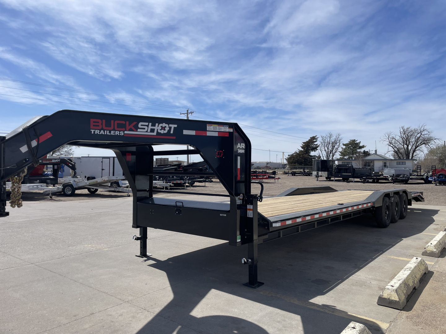 New 2026 Buckshot MFG AR36R Car / Racing Trailer
