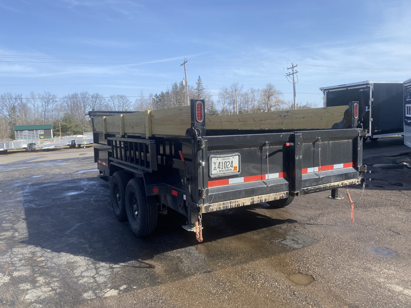 New REPO- 2025 Quality Steel 83 X 16' 14k Dump Trailer