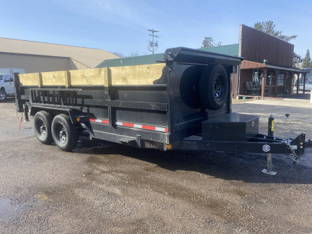 New REPO- 2025 Quality Steel 83 X 16' 14k Dump Trailer