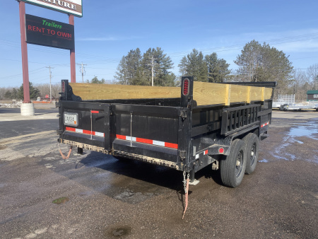 New REPO- 2025 Quality Steel 83 X 16' 14k Dump Trailer