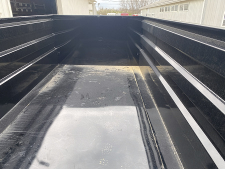 New 2026 PJ Trailers 7 X 14 FT DUMP TRAILER 14K GVWR 4' HIGH SIDE SPREAD GATE TARP KIT