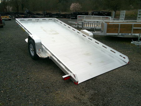 New 2027 Aluma 7x15 4.4K Tilt Trailer