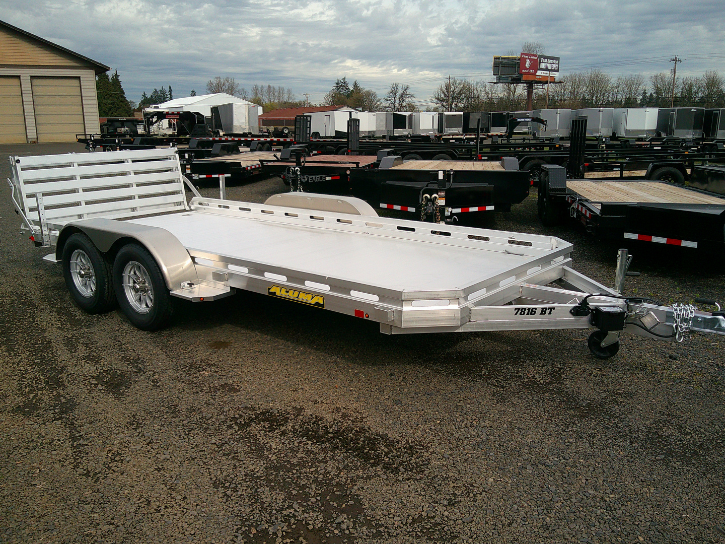 New 2027 Aluma 6.6x18 7K Car Hauler