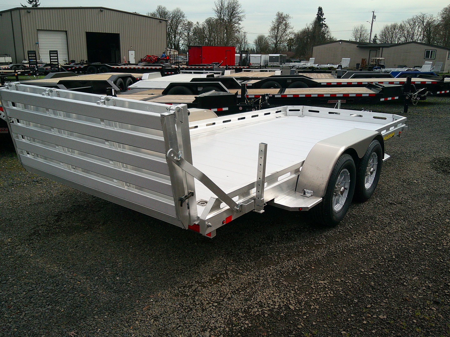 New 2027 Aluma 6.6x18 7K Car Hauler
