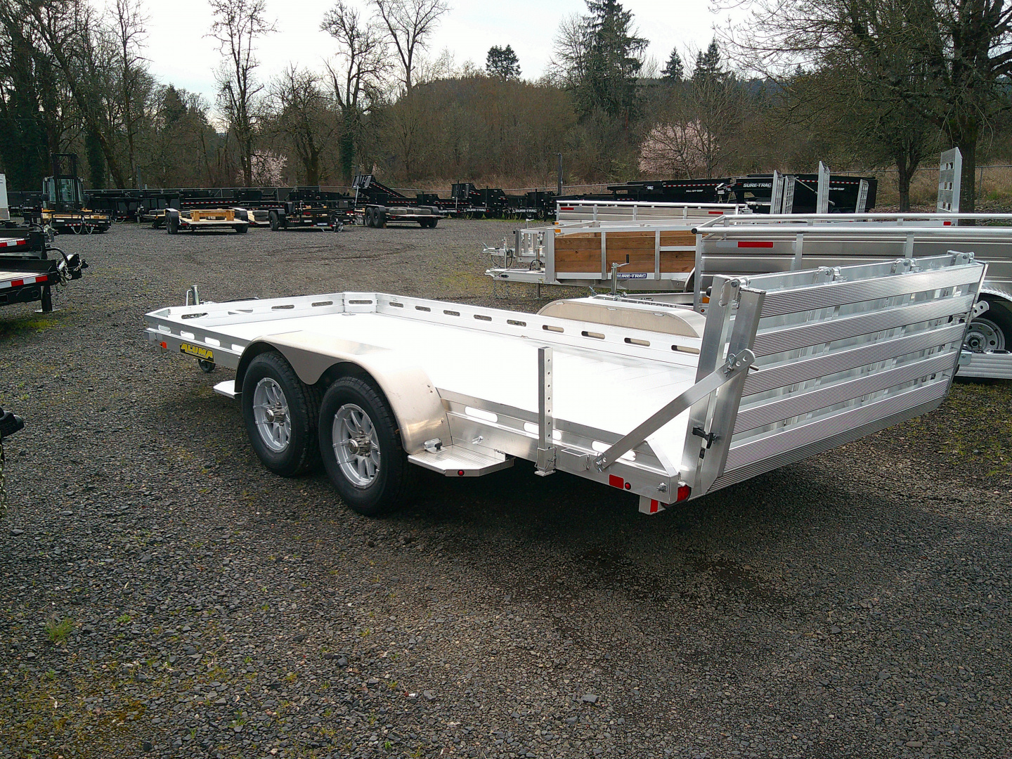 New 2027 Aluma 6.6x18 7K Car Hauler