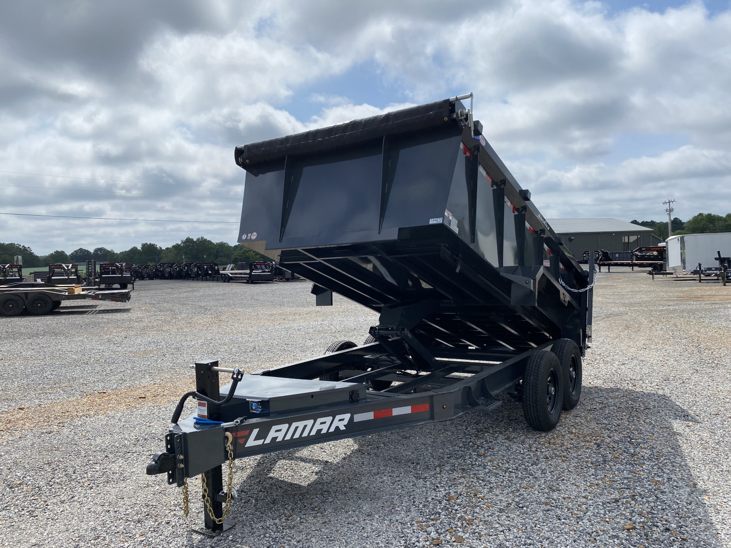 New 2026 Lamar Dump Trailer | 83" x 14' 14K GVWR