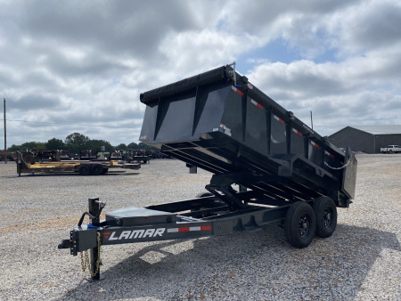 New 2026 Lamar Dump Trailer | 83" x 14' 14K GVWR