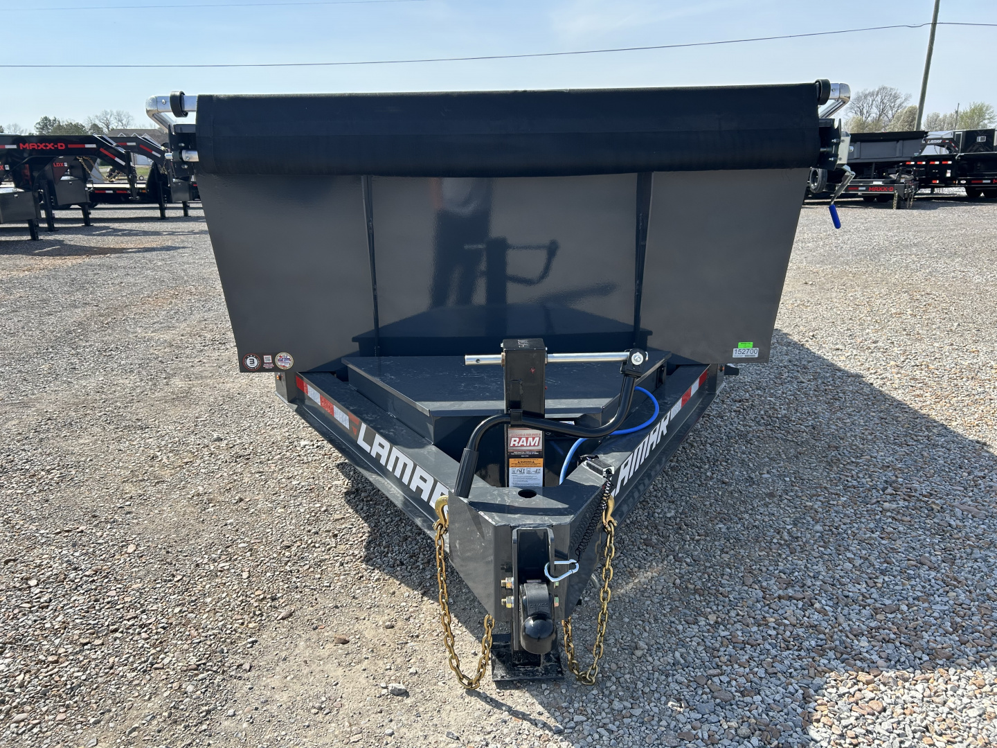 New 2026 Lamar Dump Trailer | 83" x 14' 14K GVWR