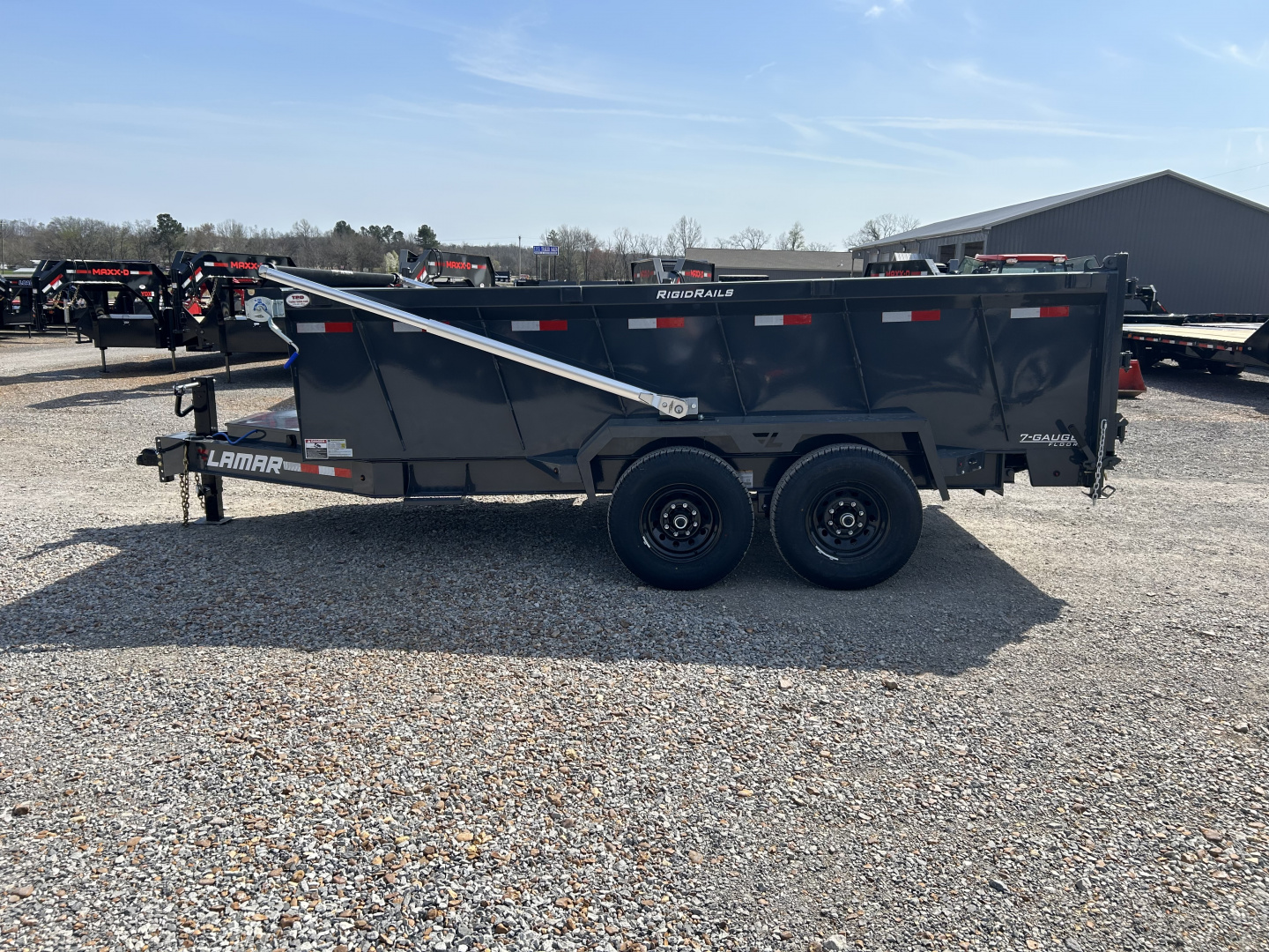 New 2026 Lamar Dump Trailer | 83" x 14' 14K GVWR