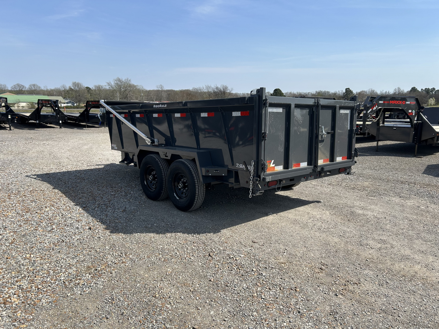 New 2026 Lamar Dump Trailer | 83" x 14' 14K GVWR