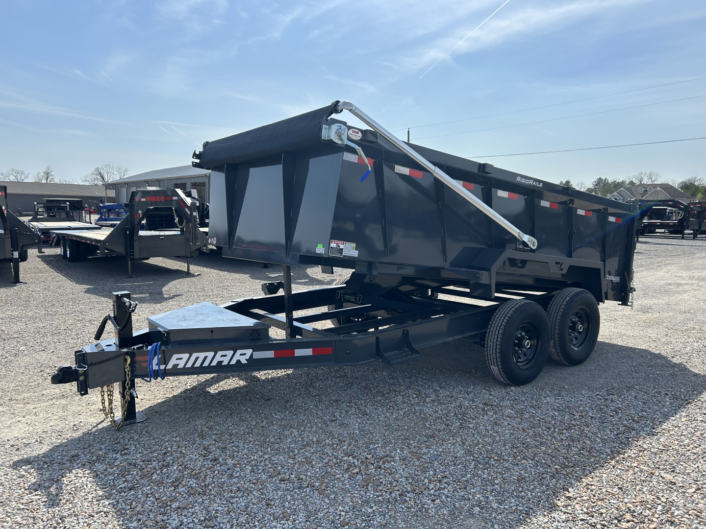 New 2026 Lamar Dump Trailer | 83" x 14' 14K GVWR