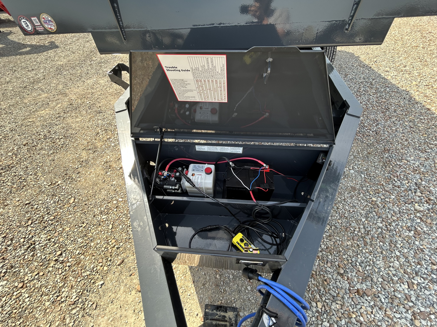 New 2026 Lamar Dump Trailer | 83" x 14' 14K GVWR