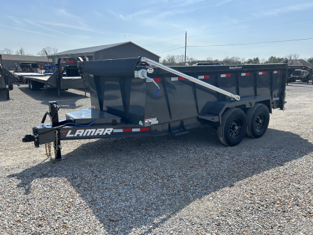 New 2026 Lamar Dump Trailer | 83" x 14' 14K GVWR