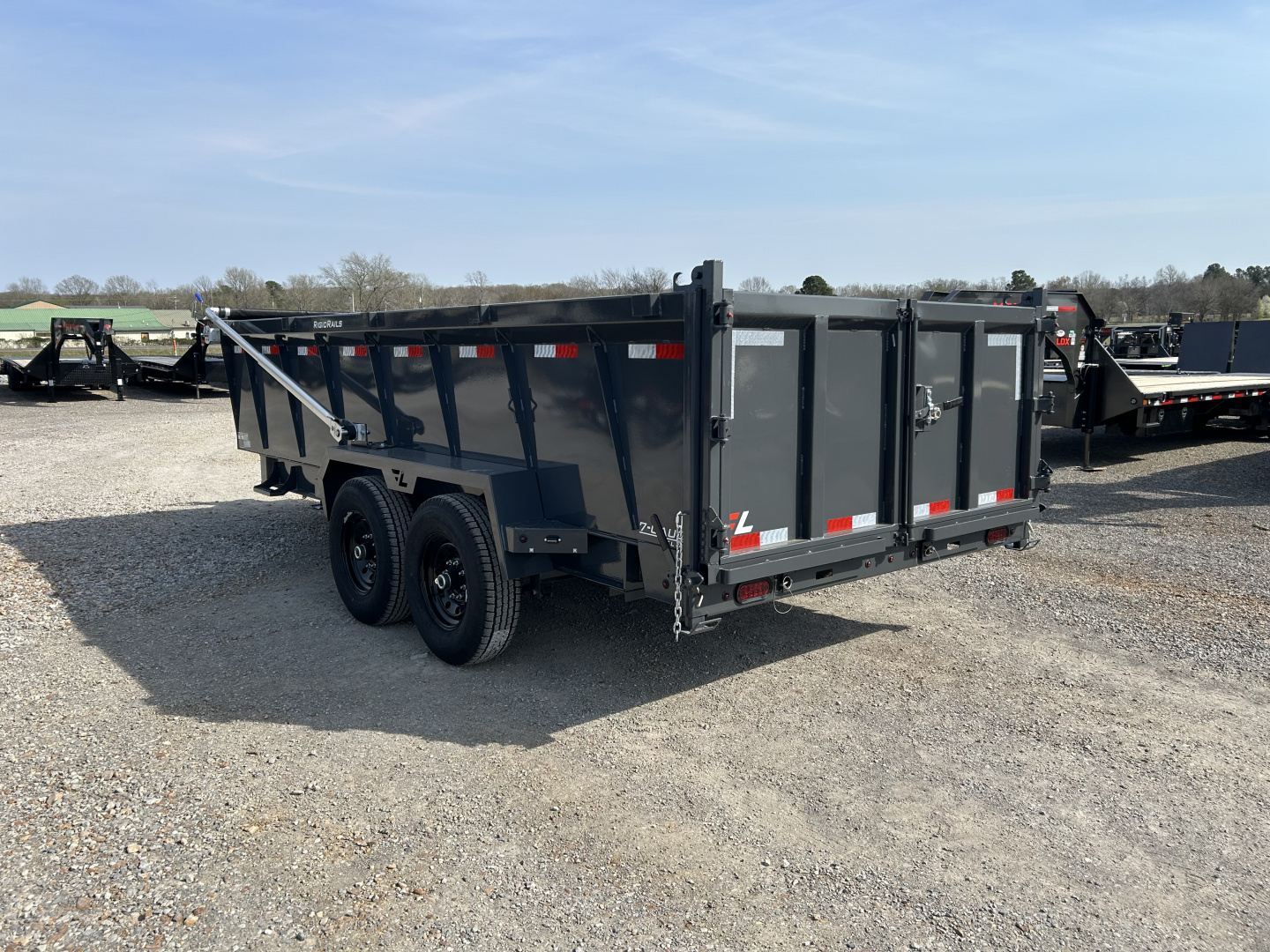 New 2026 Lamar Dump Trailer | 83" x 16' 14K GVWR