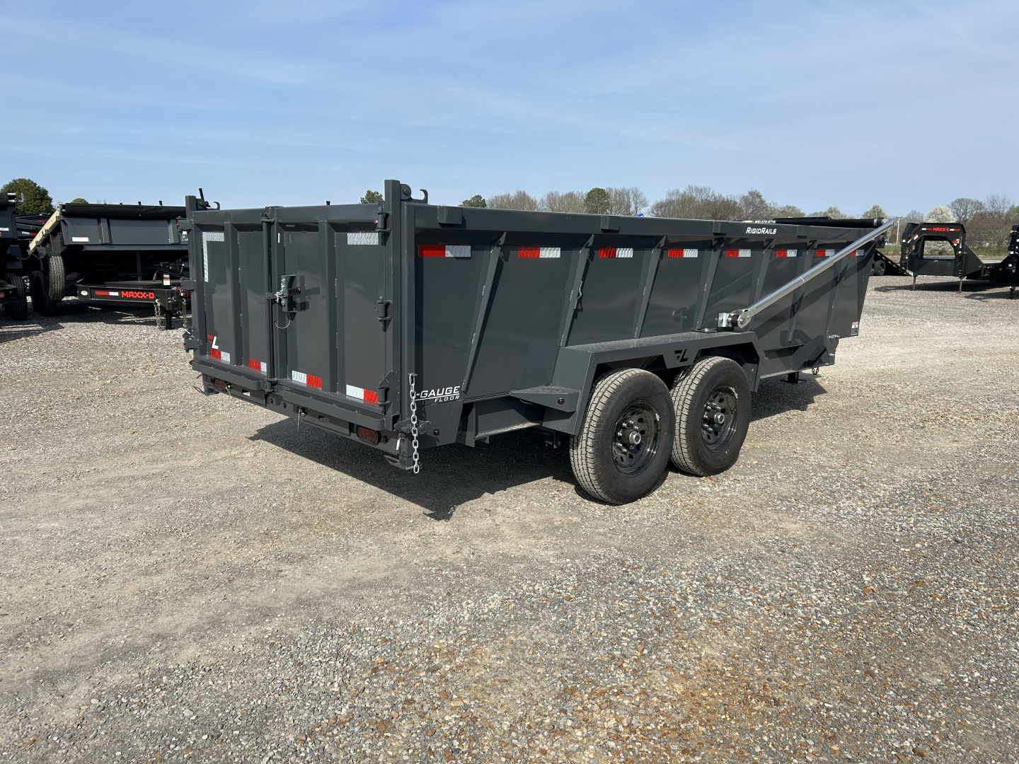 New 2026 Lamar Dump Trailer | 83" x 16' 14K GVWR
