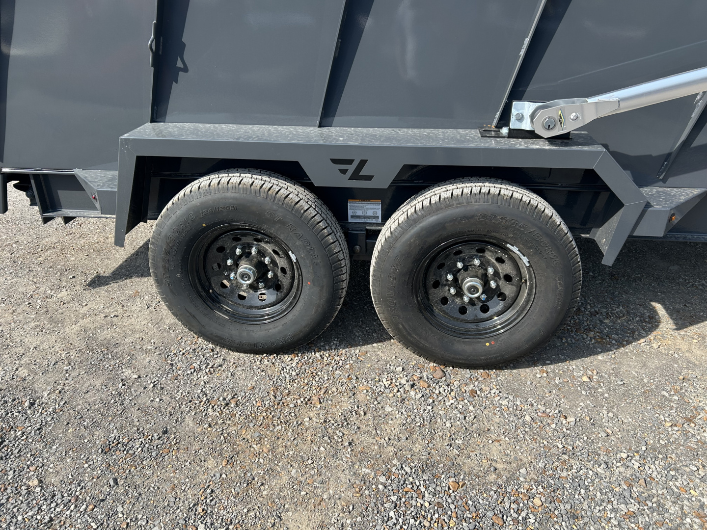 New 2026 Lamar Dump Trailer | 83" x 16' 14K GVWR