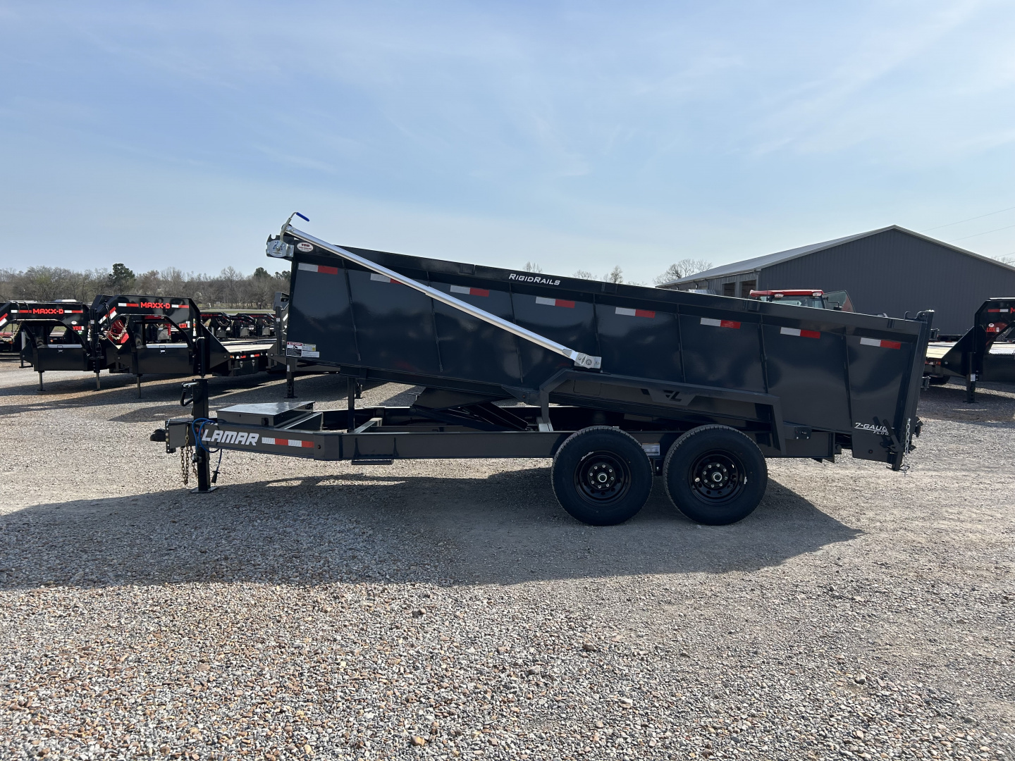 New 2026 Lamar Dump Trailer | 83" x 16' 14K GVWR