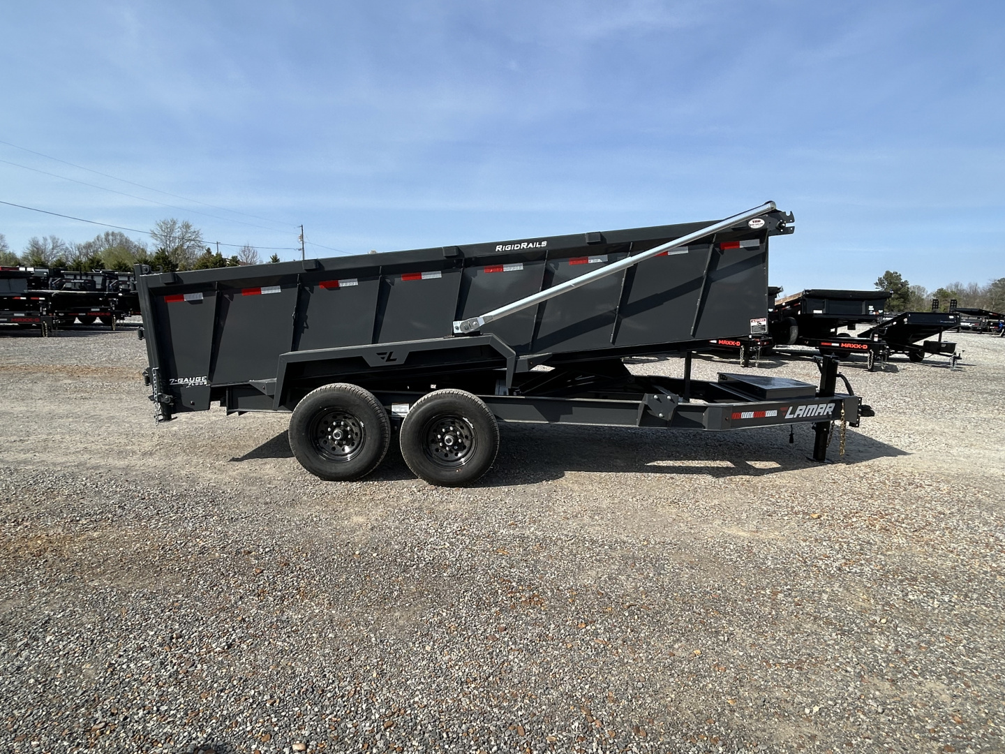 New 2026 Lamar Dump Trailer | 83" x 16' 14K GVWR