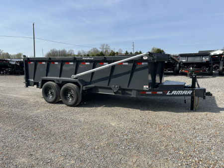 New 2026 Lamar Dump Trailer | 83" x 16' 14K GVWR