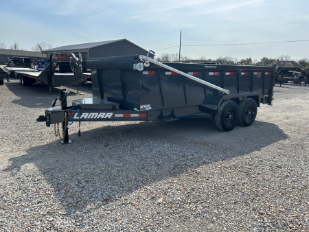New 2026 Lamar Dump Trailer | 83" x 16' 14K GVWR