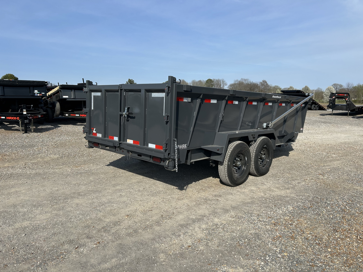 New 2026 Lamar Dump Trailer | 83" x 16' 14K GVWR