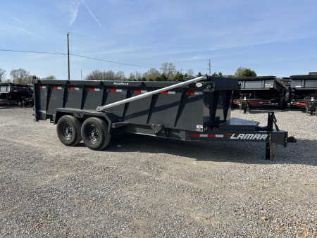 New 2026 Lamar Dump Trailer | 83" x 16' 14K GVWR