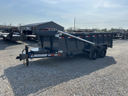 New 2026 Lamar Dump Trailer | 83" x 16' 14K GVWR