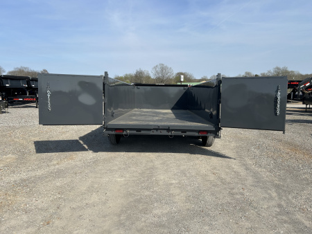 New 2026 Lamar Dump Trailer | 83" x 16' 14K GVWR