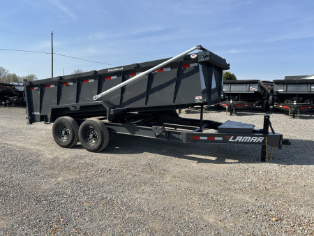 New 2026 Lamar Dump Trailer | 83" x 16' 14K GVWR