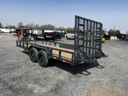 New 2026 Lamar 83"x18' 10k Utility Trailer
