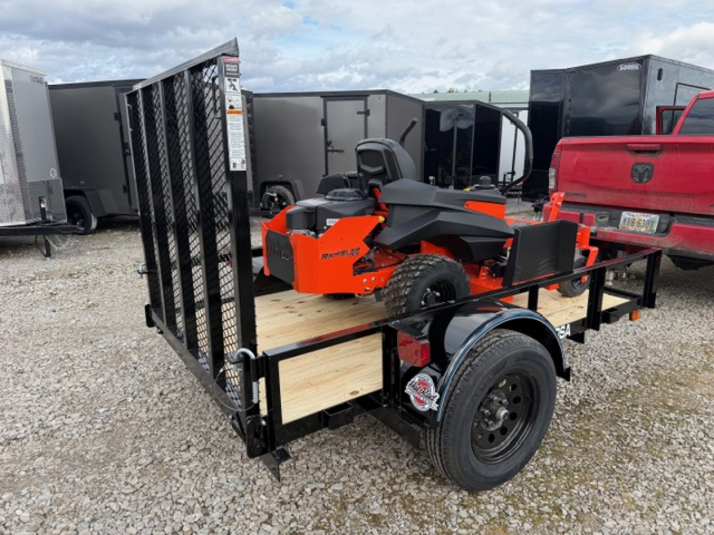 New 2026 Bad Boy + Top Hat Trailer Package