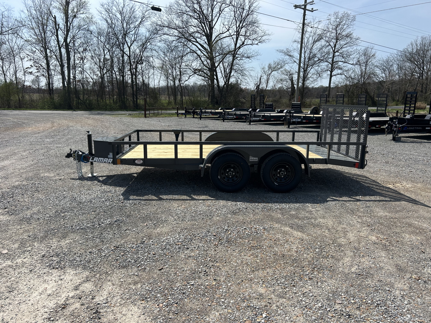 New 2026 Lamar Utility Trailer | 83" x 14' | 7K GVWR