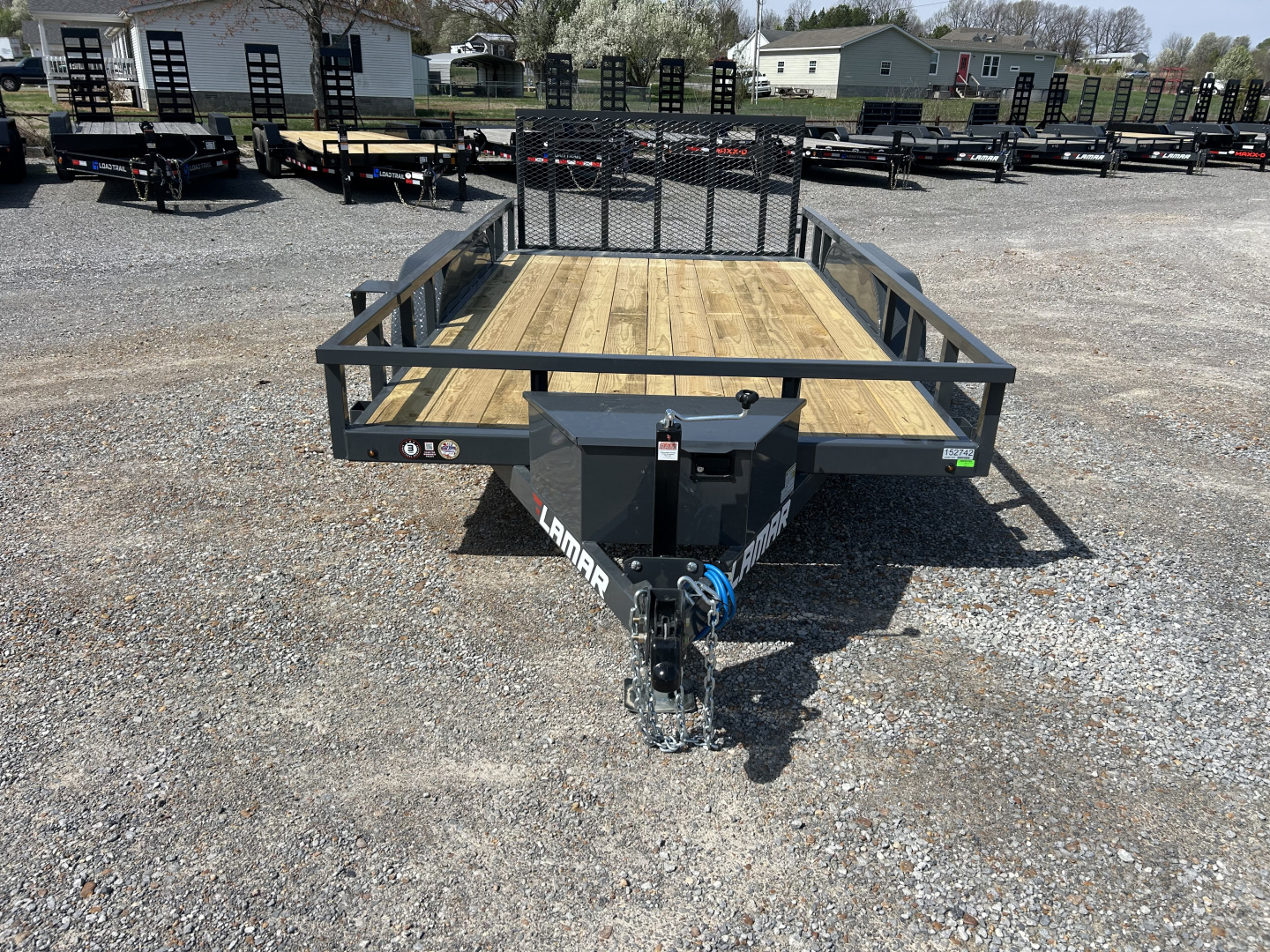 New 2026 Lamar Utility Trailer | 83" x 14' | 7K GVWR