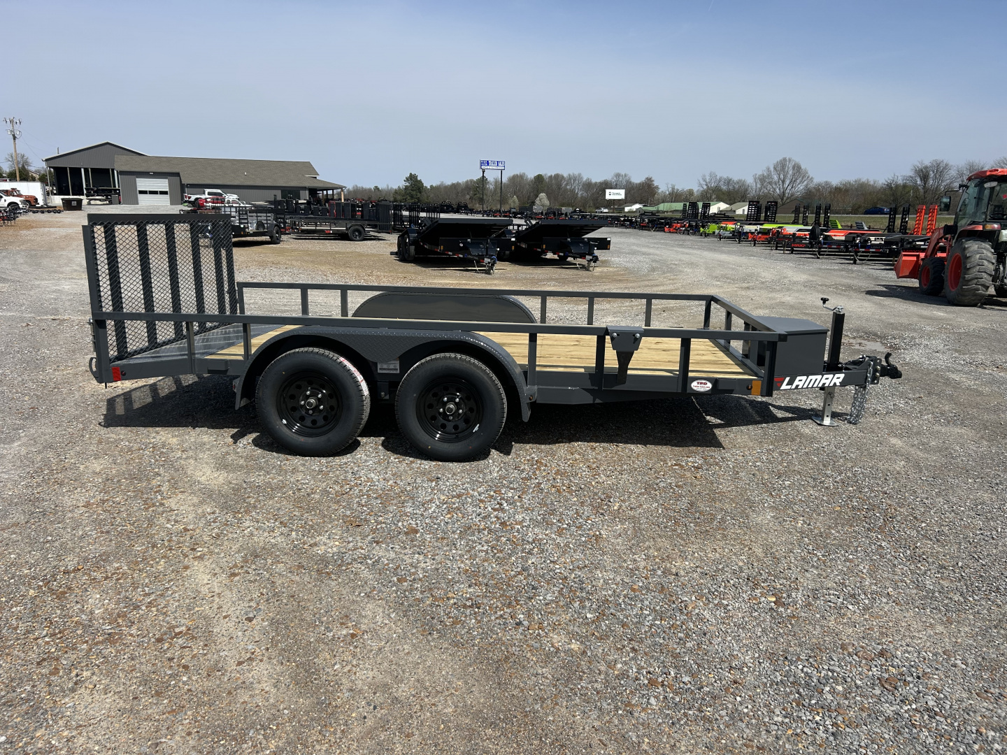 New 2026 Lamar Utility Trailer | 83" x 14' | 7K GVWR