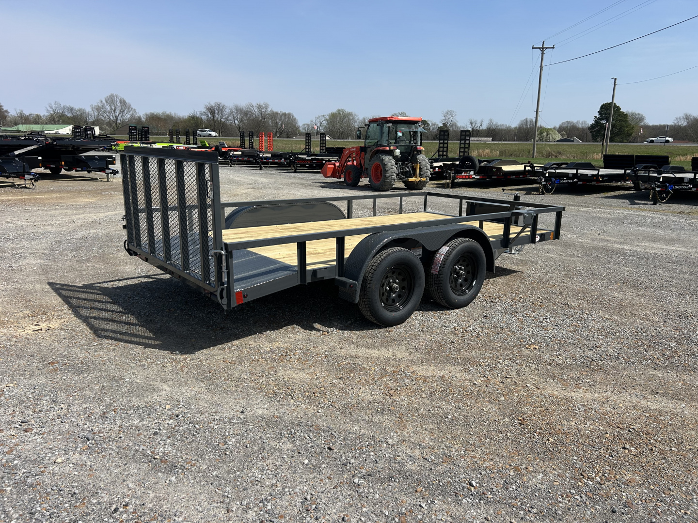New 2026 Lamar Utility Trailer | 83" x 14' | 7K GVWR