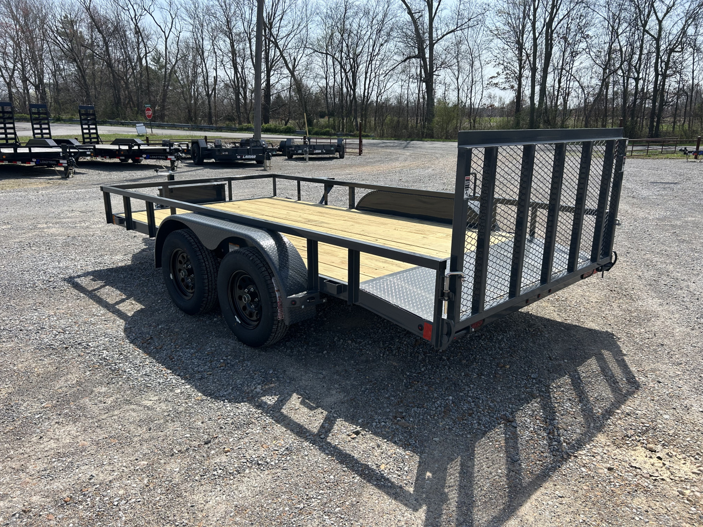 New 2026 Lamar Utility Trailer | 83" x 14' | 7K GVWR