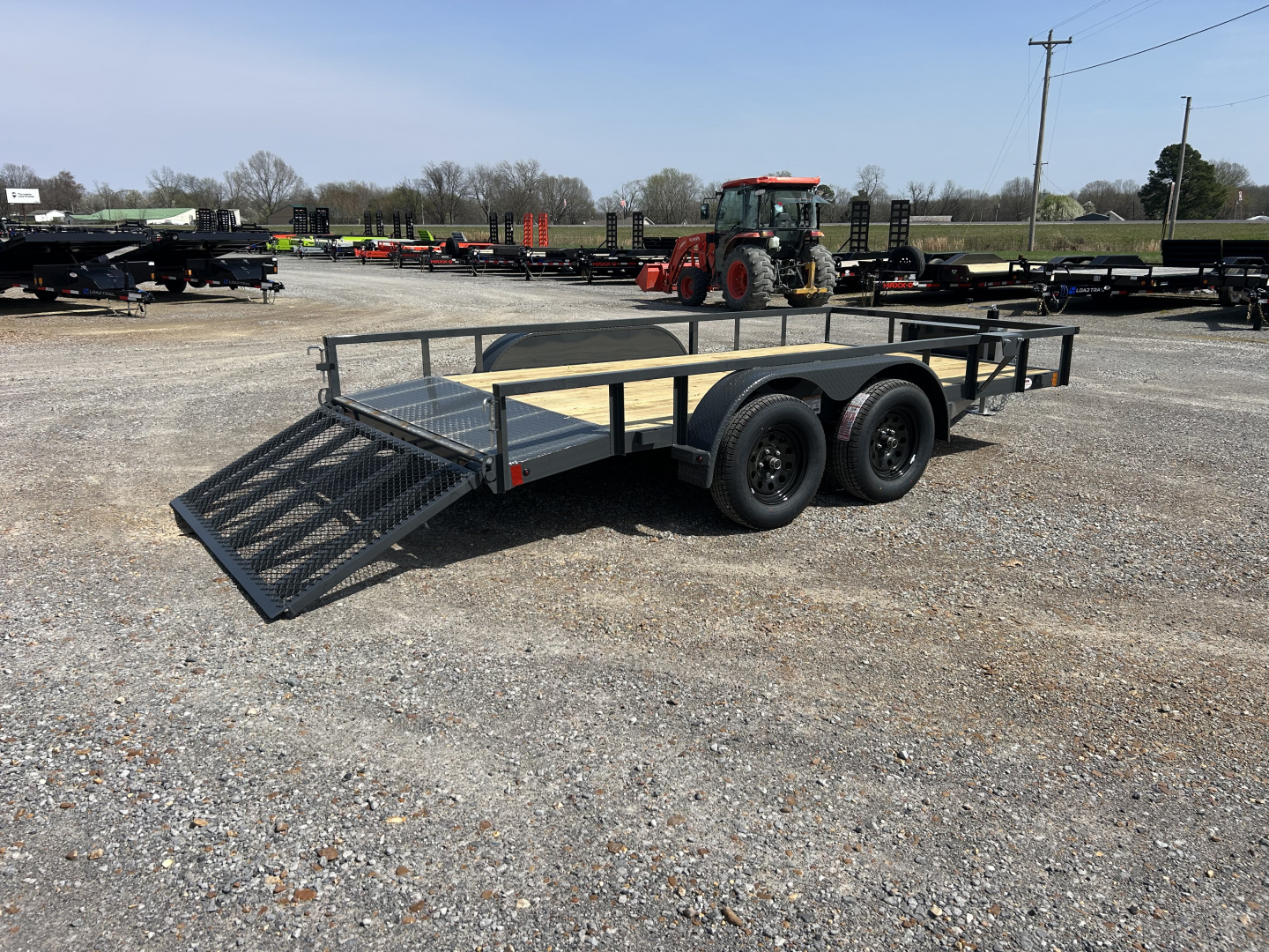 New 2026 Lamar Utility Trailer | 83" x 14' | 7K GVWR