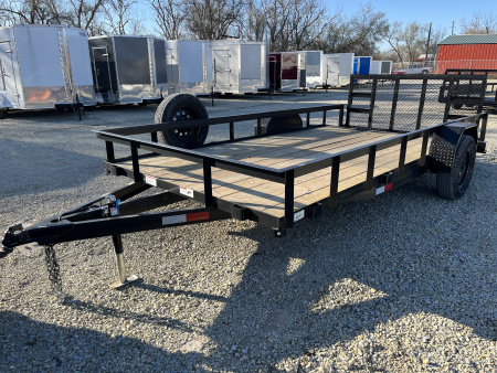 New 2026 82 x14' Dovetail Utility Trailer - STAG Trailers