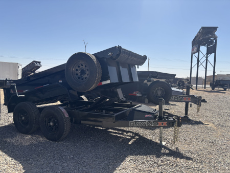 New 2026 RawMaxx SDX 5X10 TANDEM AXLE 10K DUMP TRAILER Dump Trailer