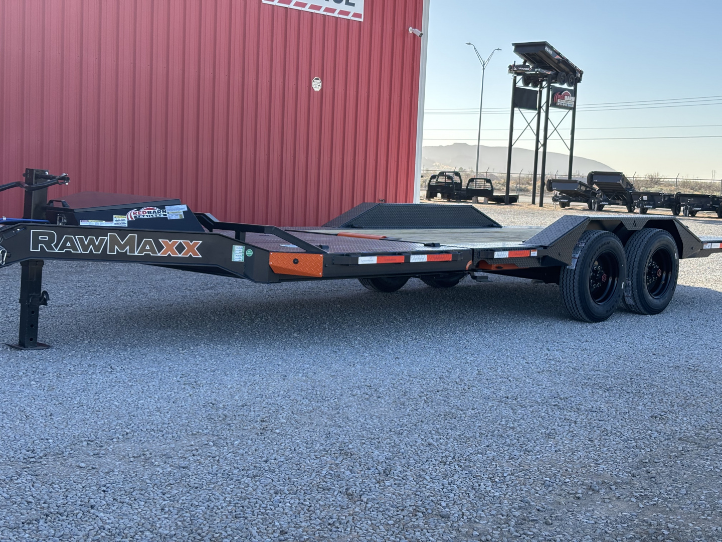 New 2026 RawMaxx GTX - 22' X 102" GRAVITY TILT Tilt Trailer