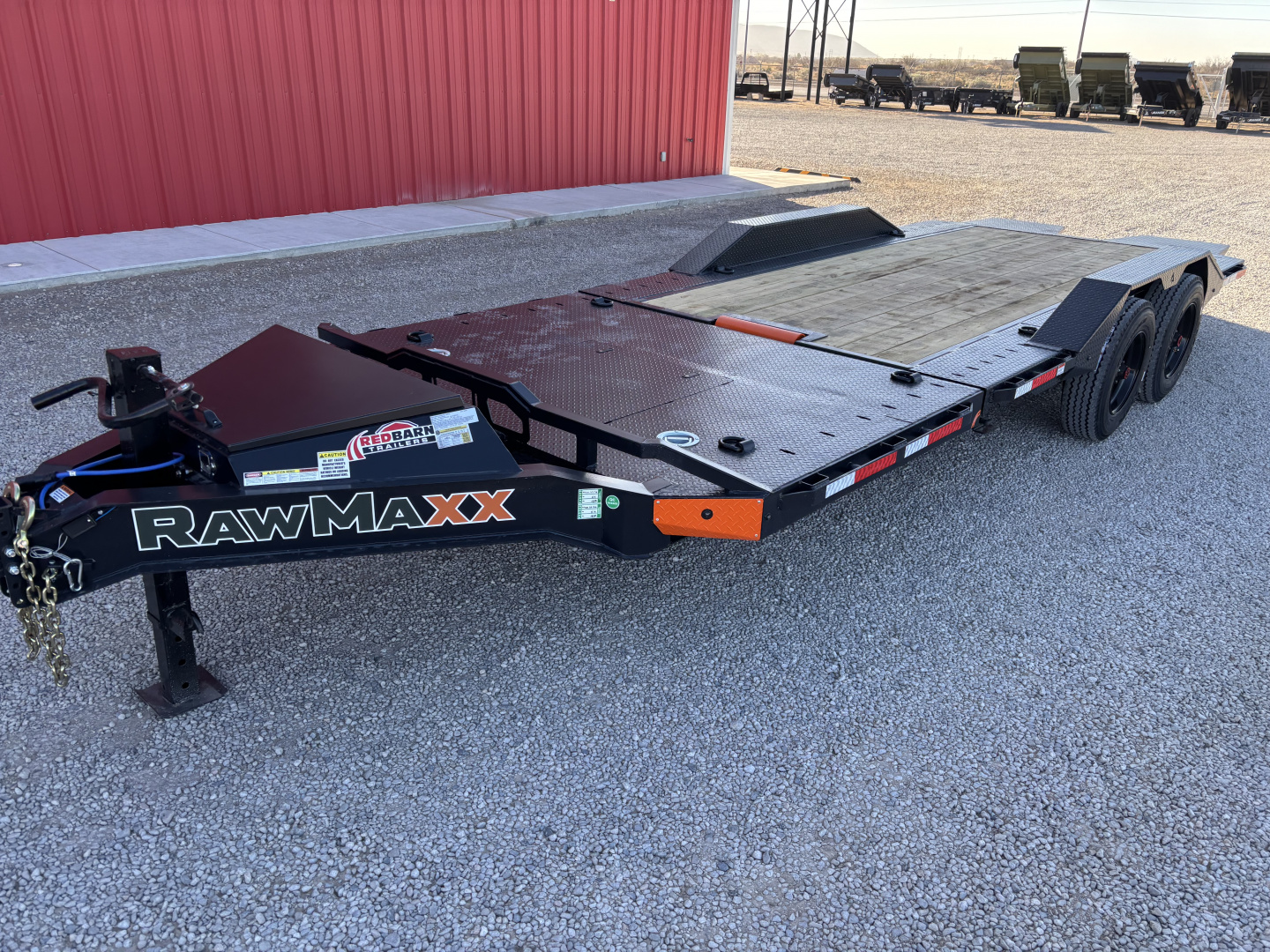 New 2026 RawMaxx GTX - 22' X 102" GRAVITY TILT Tilt Trailer
