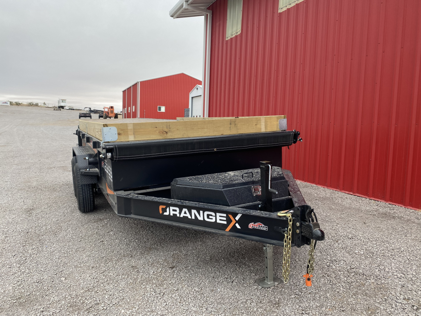 New 2026 ORANGE X CSD 83X14 DUMP TRAILER 14K Dump Trailer