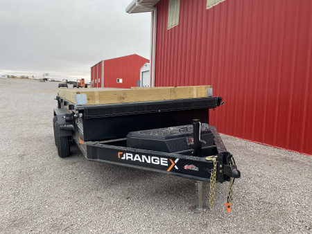 New 2026 ORANGE X CSD 83X14 DUMP TRAILER 14K Dump Trailer