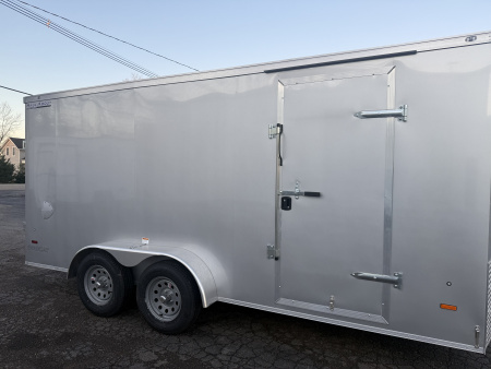 New 2026 Haul About Trailers 7X16 7K SILVER Cargo / Enclosed Trailer
