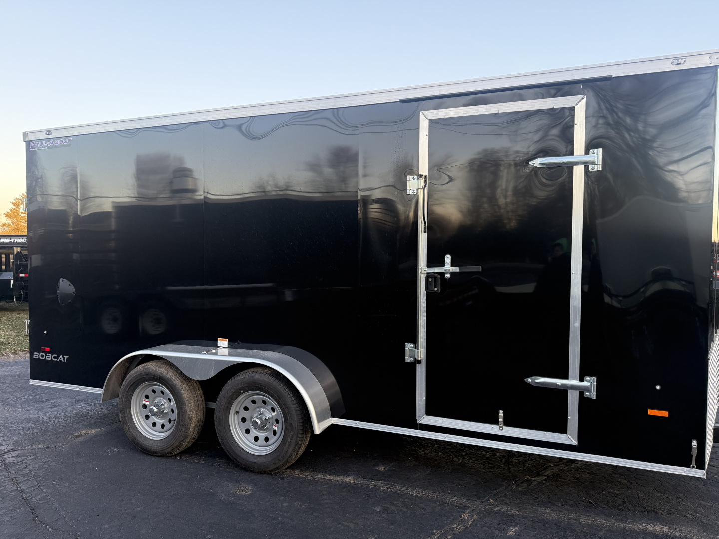 New 2026 Haul About Trailers 7X16 7K BLACK Cargo / Enclosed Trailer