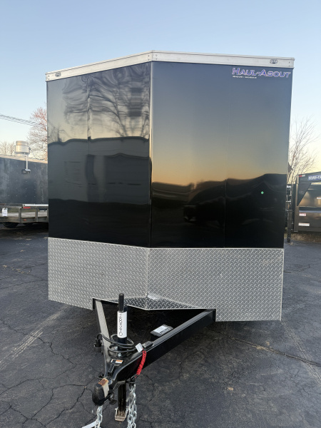 New 2026 Haul About Trailers 7X16 7K BLACK Cargo / Enclosed Trailer